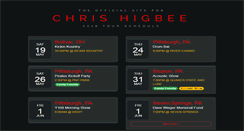 Desktop Screenshot of chrishigbee.com